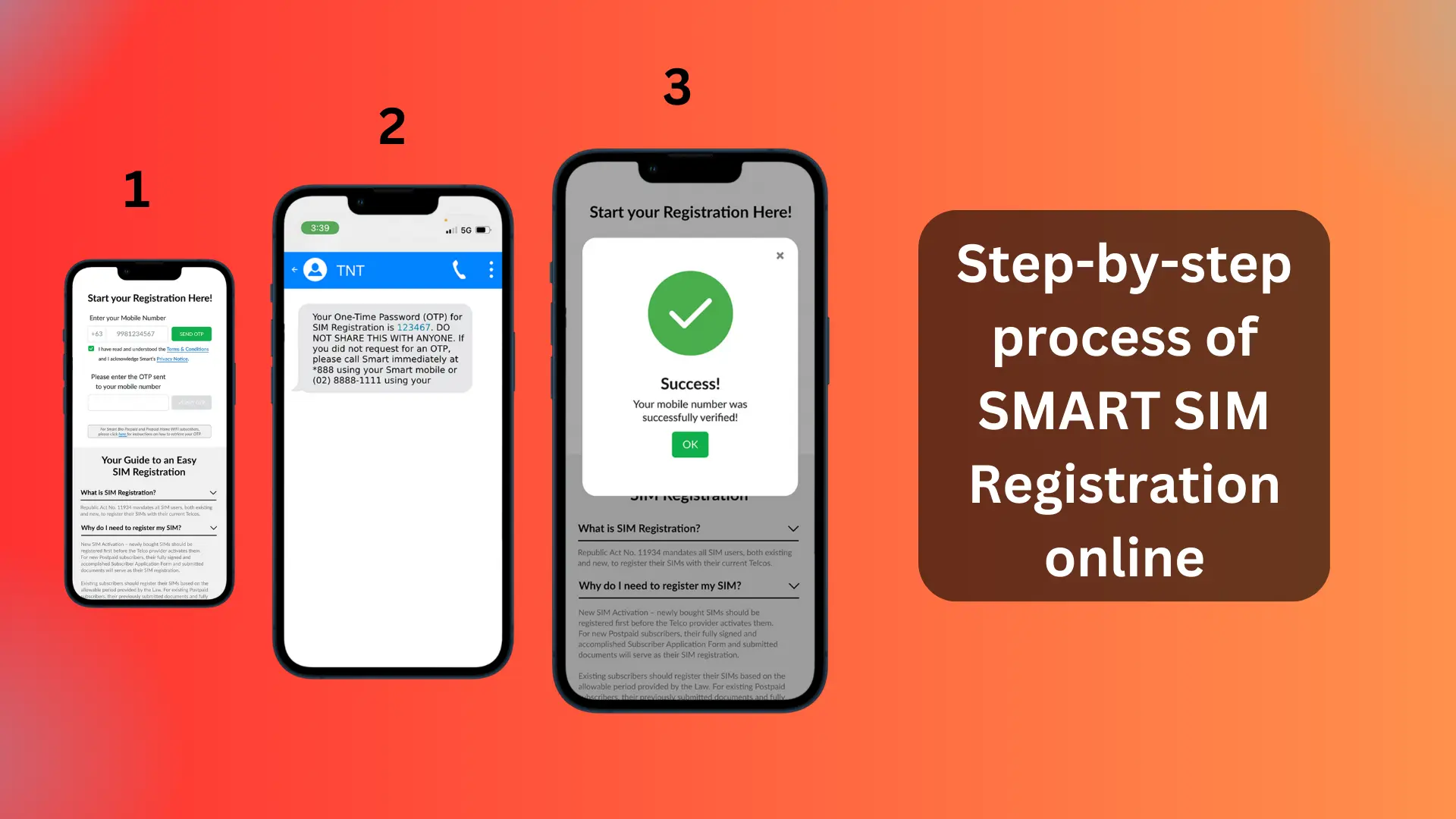 smart registration sim guide complete